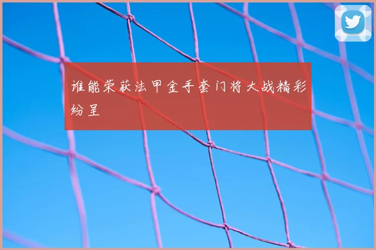 谁能荣获法甲金手套门将大战精彩纷呈