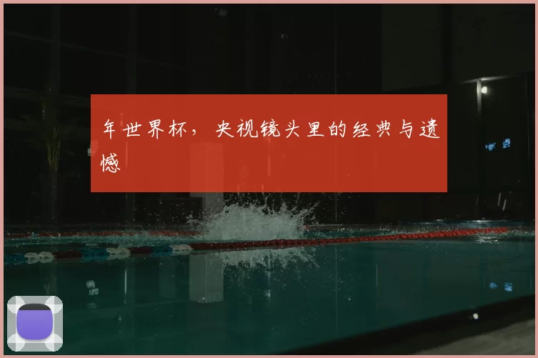 年世界杯，央视镜头里的经典与遗憾