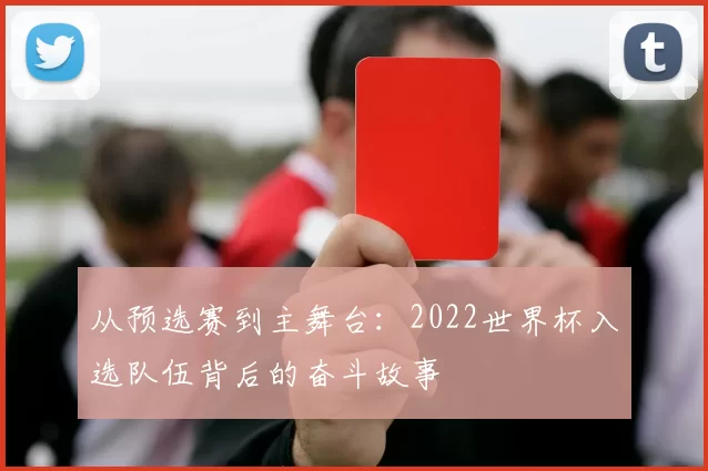 从预选赛到主舞台：2022世界杯入选队伍背后的奋斗故事